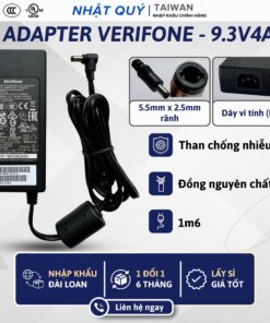 Nguồn Adapter 9.3v4a VERIFONE - Jack 5.5mm x 2.5mm (rãnh) - Sạc 9.3V 4A cho máy POS, máy in đơn,...
